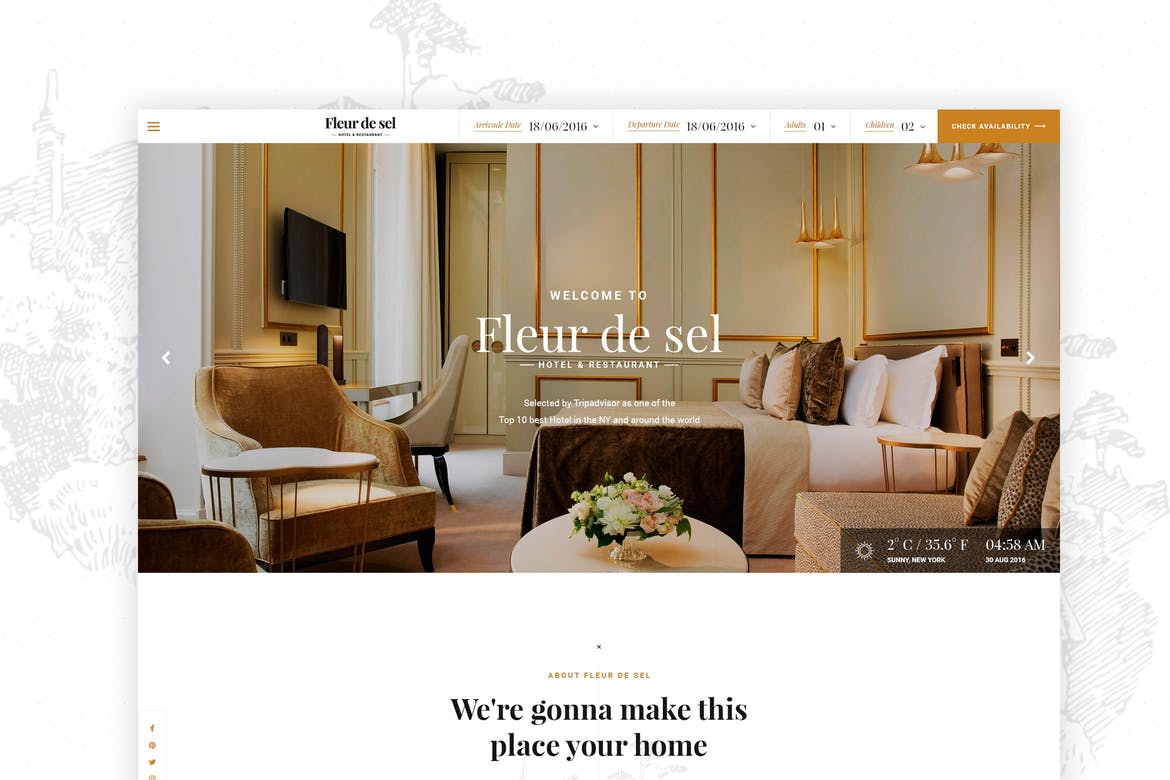 WordPress Hotel Teması
